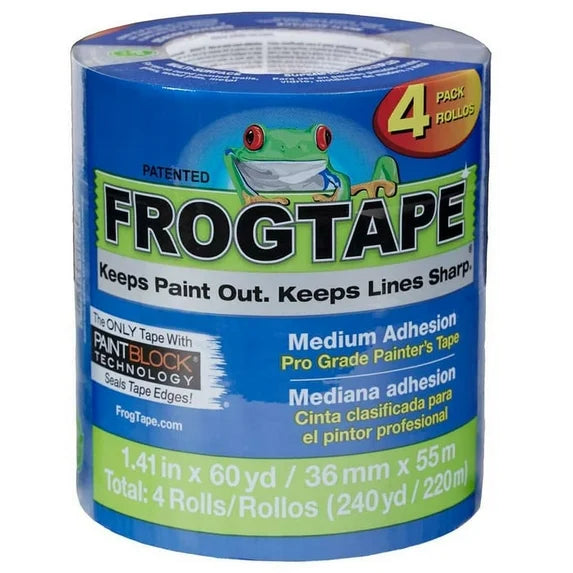1.5" Blue Frog Tape (4Pk)