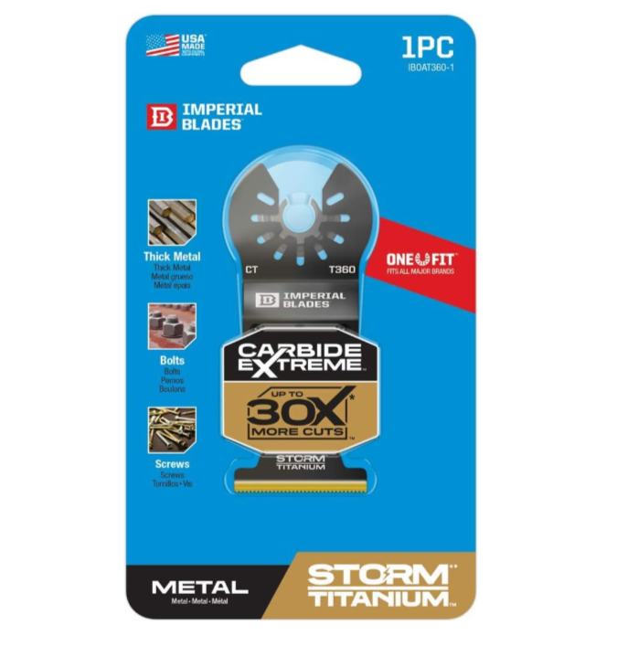 One Fit Carbide Extreme Storm Titanium Metal Blade IBOAT360