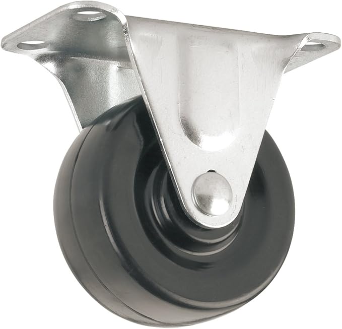 2" Rigid Rubber Caster