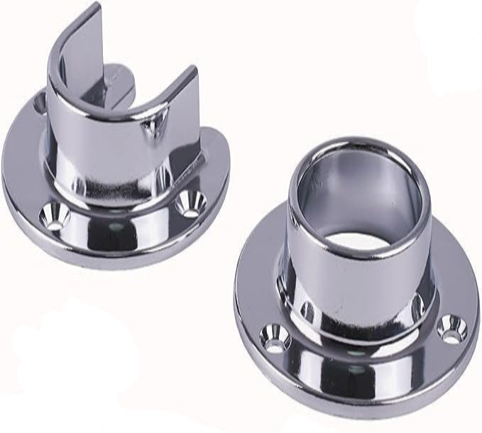 1-1/4" Round Socket Chrome (Set)