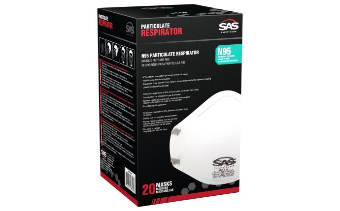 N95 Face Mask Respirator (20/bx)