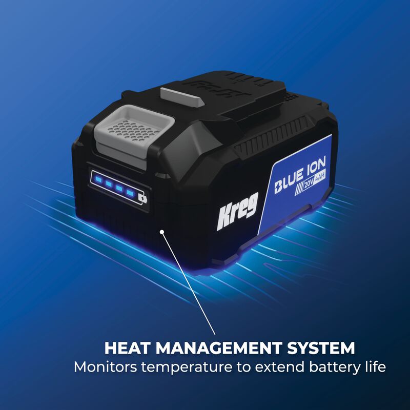Kreg 20V Blue Ion™ 4.0Ah Battery Pack - BATT4A
