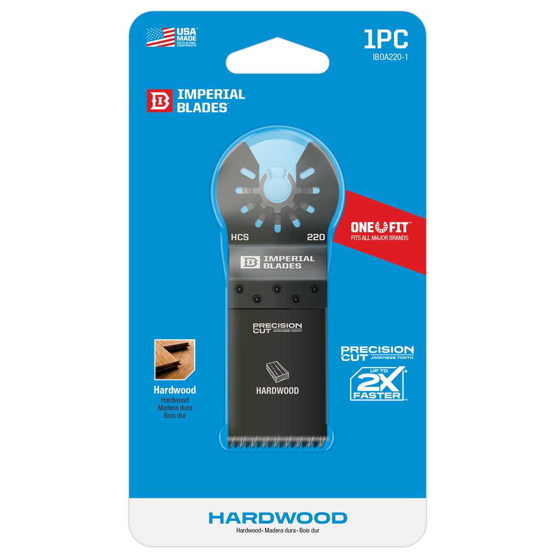 One Fit 1-1/4" Japanese Tooth Hardwood Blade IBOA220