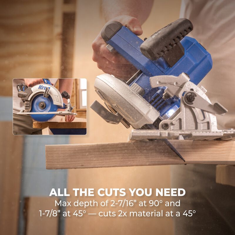 Kreg 20V Ionic Drive™ 7 1/4" Circular Saw (Tool Only) -  KPTCS725A