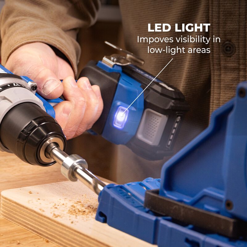 Kreg 20V Ionic Drive™ 1/2" Compact Drill (Tool Only) - KPTDR050A