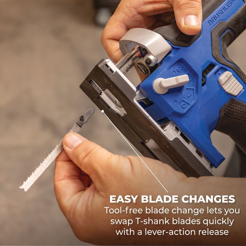 Kreg 20V Ionic Drive™ Barrel Grip Jigsaw (Tool Only) - KPTJS100A