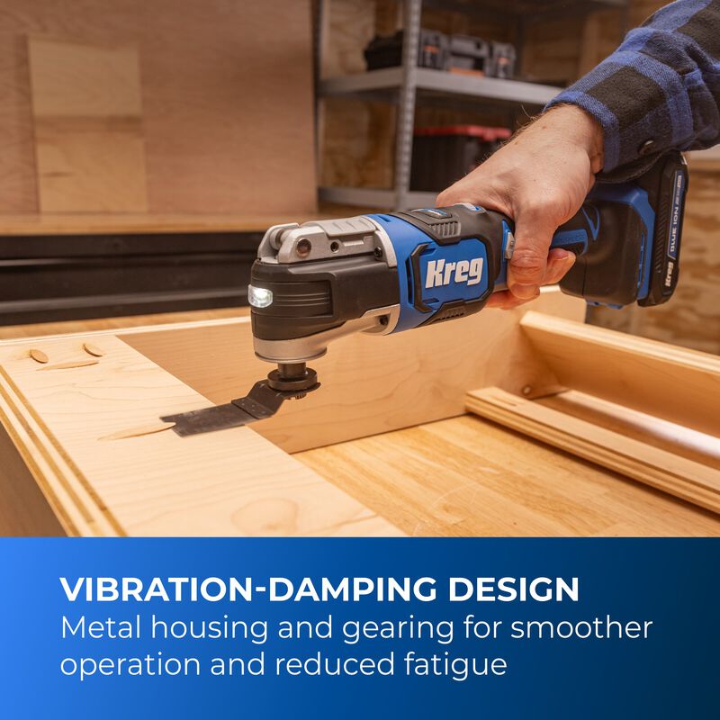 Kreg 20V Ionic Drive™ Oscillating Multi-Tool (Tool Only) KPTMT100A