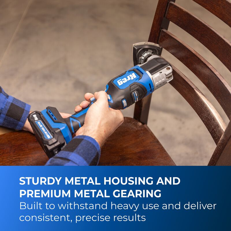 Kreg 20V Ionic Drive™ Oscillating Multi-Tool (Tool Only) KPTMT100A